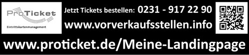 Eindruck für Plakate und Flyer in Schwarz im Format 9:2