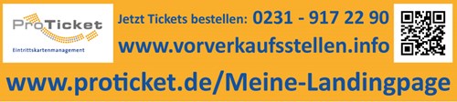 Eindruck für Plakate und Flyer in Orange im Format 9:2