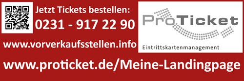 Eindruck für Plakate und Flyer in Rot im Format 3:1