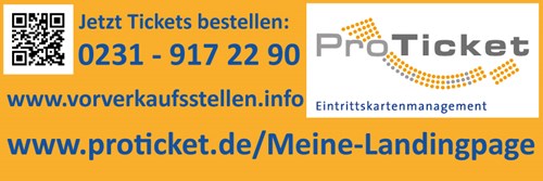Eindruck für Plakate und Flyer in Orange im Format 3:1